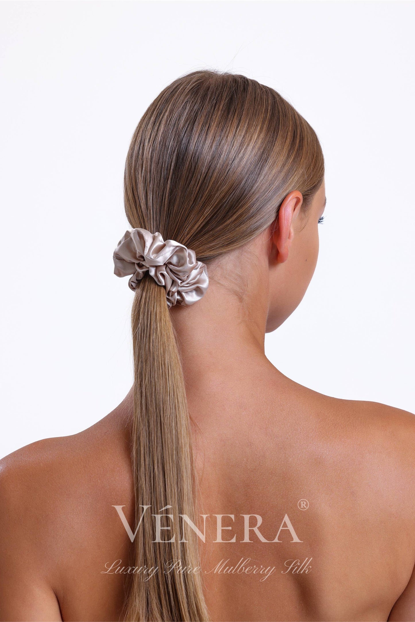 100% Organic Pure Silk Scrunchies