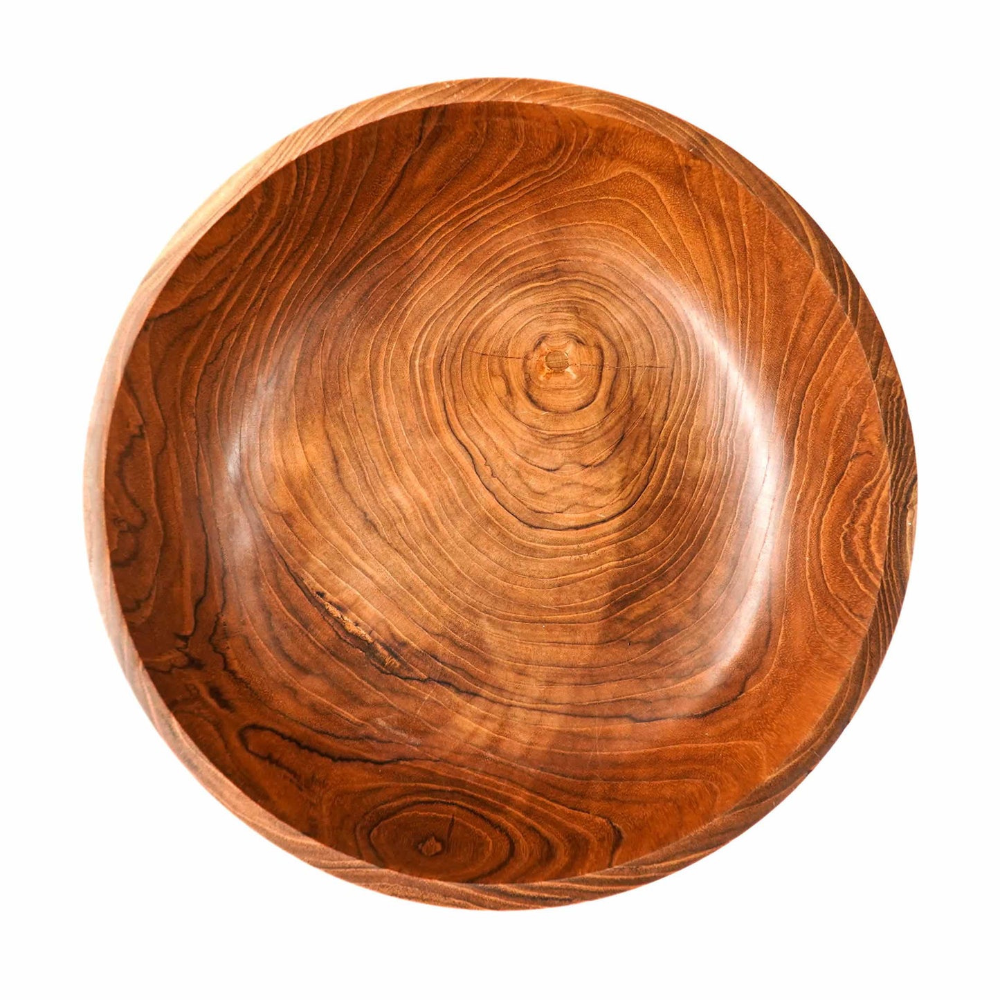 Classic Teak Wood Salad Serving Bowl