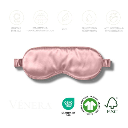 100% Pure Silk Contour Sleep Mask