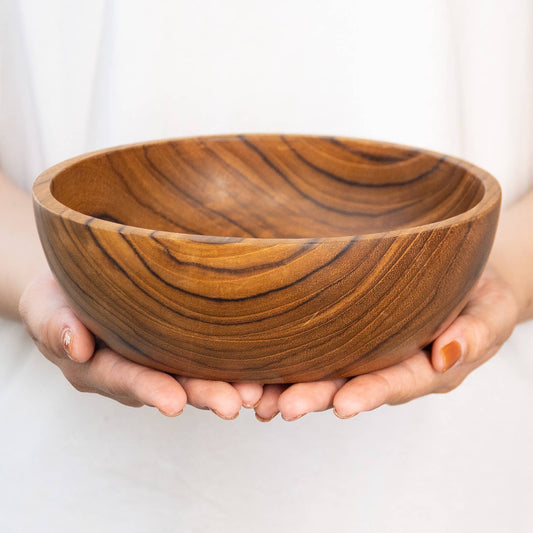 Classic Teak Wood Bowl