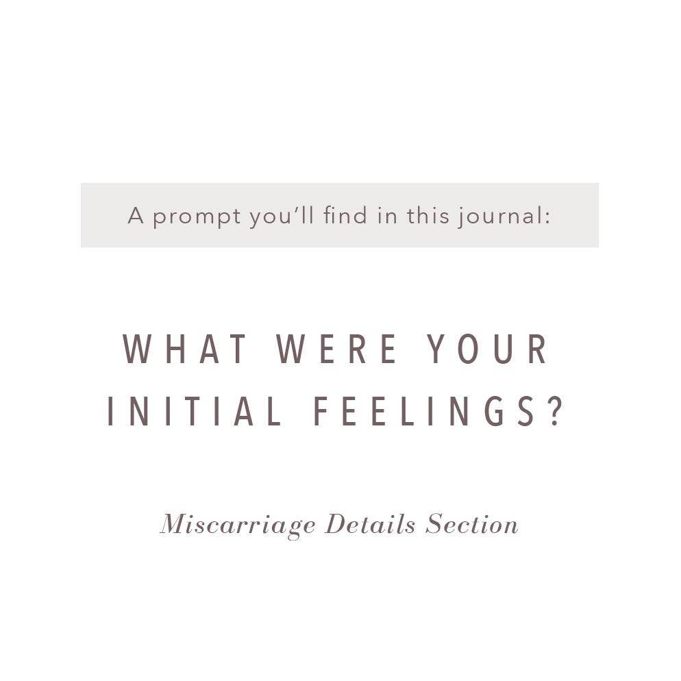 Miscarriage Journal