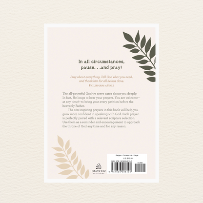 Pause and Pray: 180 Encouraging Devotional Prayers for Women