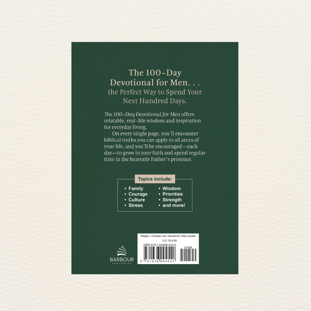 The 100-Day Devotional for Men