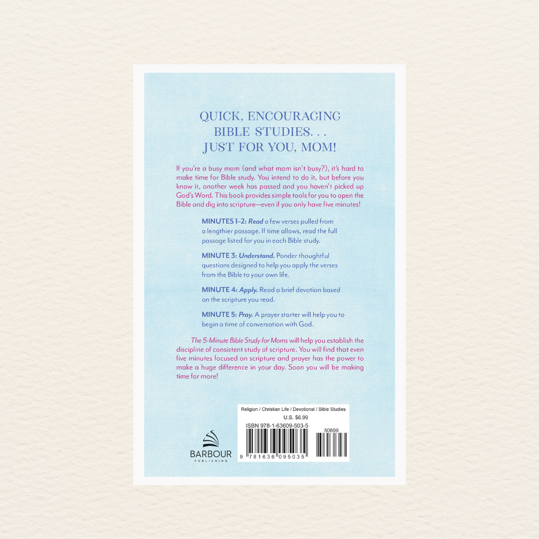 The 5-Minute Bible Study for Moms